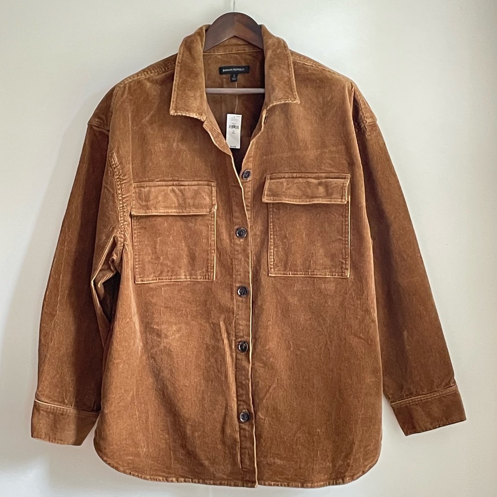 Banana Republic Corduroy oversized shirt